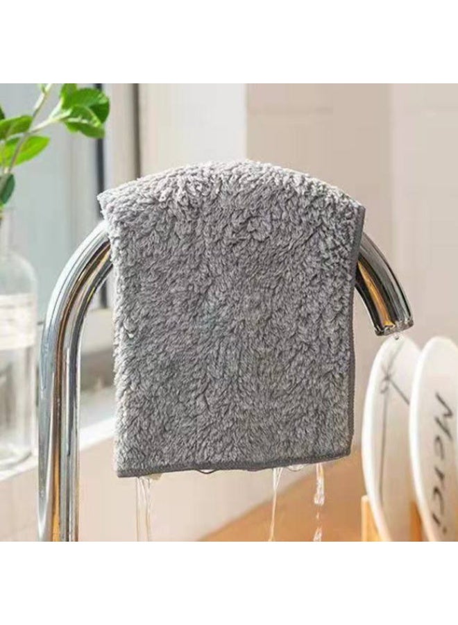 10-Piece Cleaning Towels Set – High Quality Soft and Effective Material for Fast and Easy Cleaning of Various Surfaces (T) - Image 4